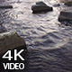 Flight Over Water and Rocks - VideoHive Item for Sale