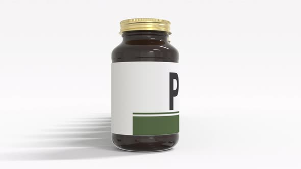 PLACEBO Text on the Labels of Medical Bottles