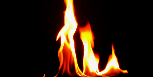 Burning Fire Background Texture 3
