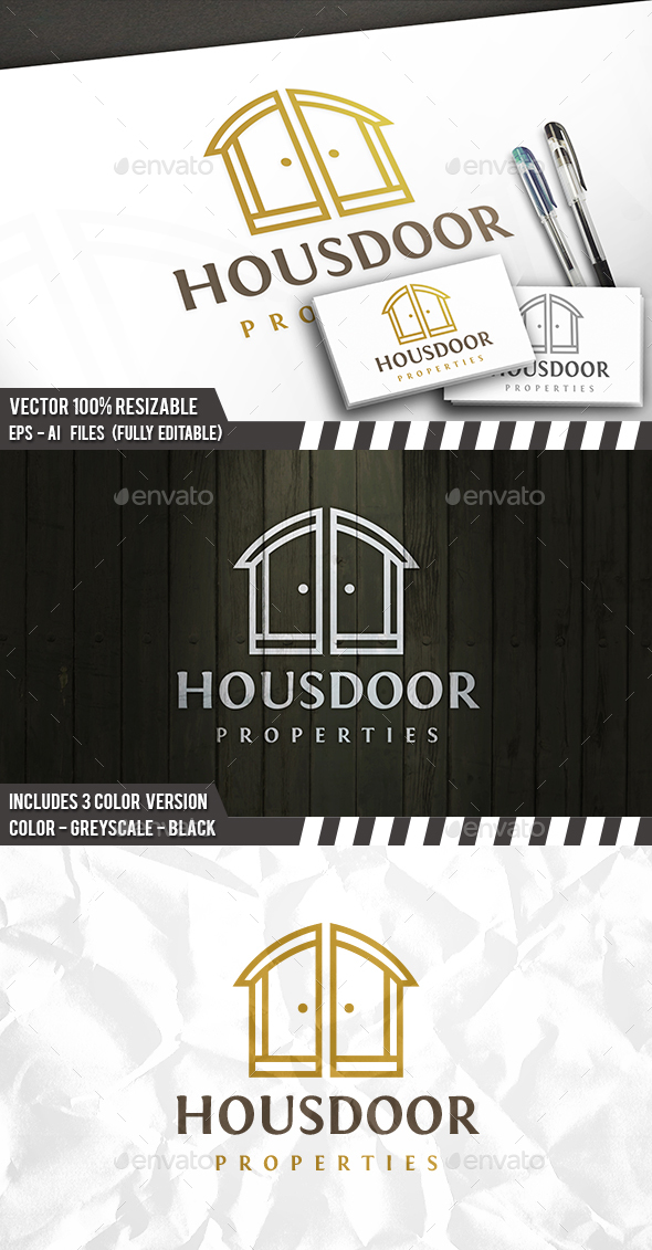 House Doors Logo