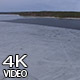 Flight Over the Icy Lake - VideoHive Item for Sale