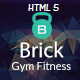 Brick - Gym Fitness html Template  - ThemeForest Item for Sale