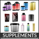 Complete Supplements 3d Models Pack - 3DOcean Item for Sale
