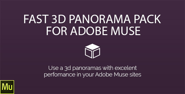 3D-Panorama Pack for Adobe Muse