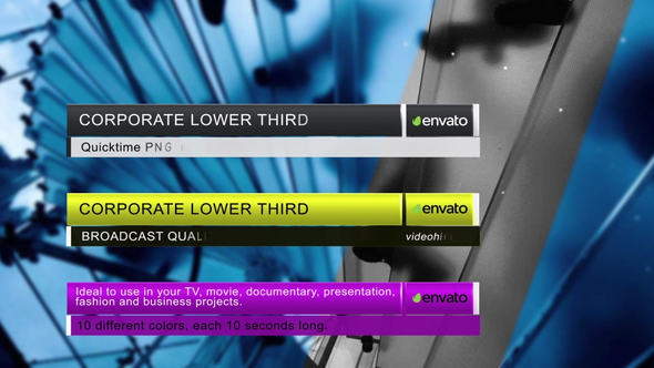 Corporate Lower Third