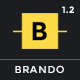 Brando Responsive & Multipurpose OnePage Template - ThemeForest Item for Sale
