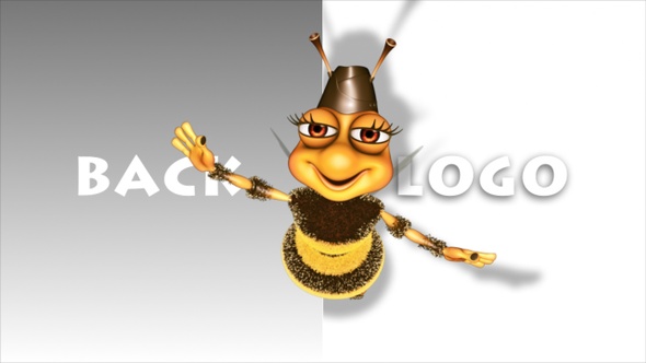 Funny 3D Bee - Billboard   Show 3