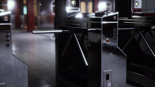 Empty Train Station During the Covid19 Pandemic alt