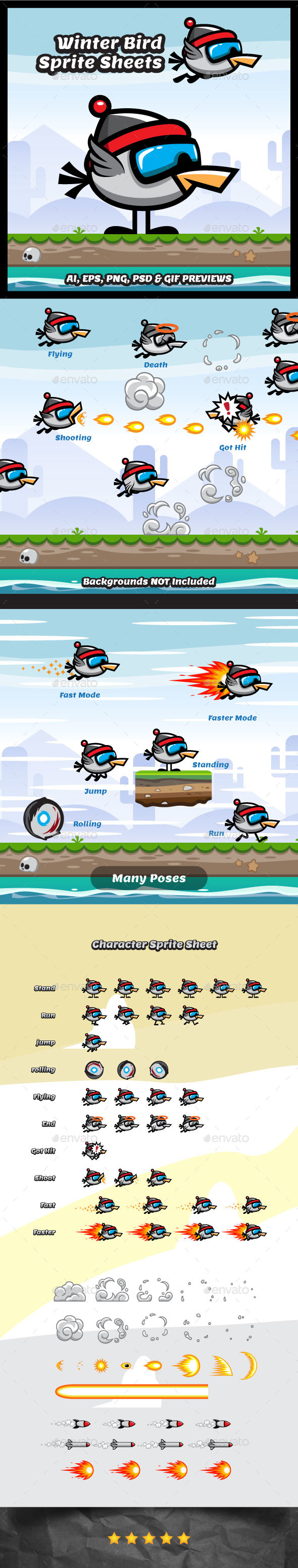 Flappy Graphics, Designs & Templates | GraphicRiver