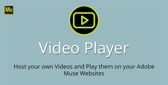 Video Player Adobe Muse Widget