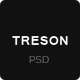 Treson - One Page Agency, App, Startup PSD Template - ThemeForest Item for Sale