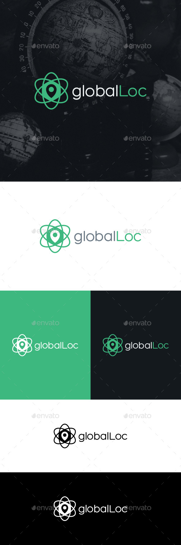 Global Location Logo Template