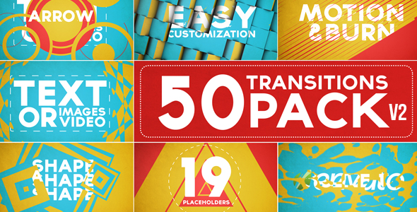 50 Transitions Pack with Opener