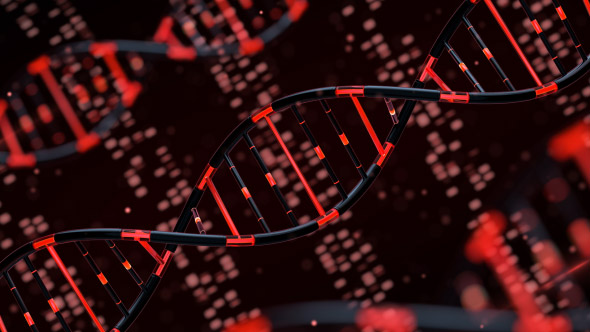 Futuristic DNA 