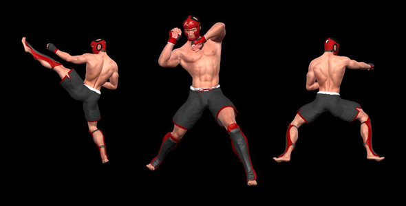 Martial Art - Male Fighter - Kanku alt
