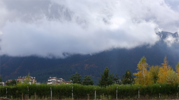 Pure Clouds In Mountain