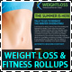 Weight Loss & Fitness Roll Up Banners - GraphicRiver Item for Sale