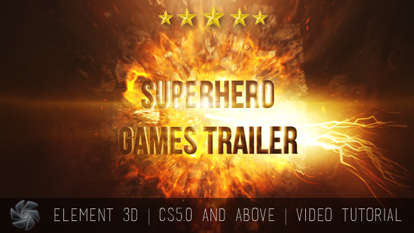 Superhero Games Trailer - Cinematic Titles