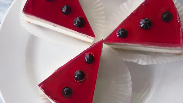Cheese Cake with Mascarpone Mousse