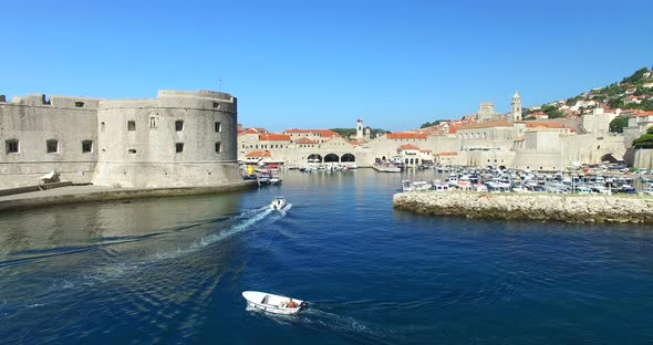 Fort St. Ivan And Old Town Harbour In Dubrovnik 6 alt