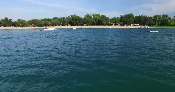 Wakeboarding At Wake Park Jarun, Croatia 4