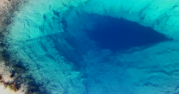 Aerial View Of Amazing Glavas Source Of Cetina River, Croatia 2