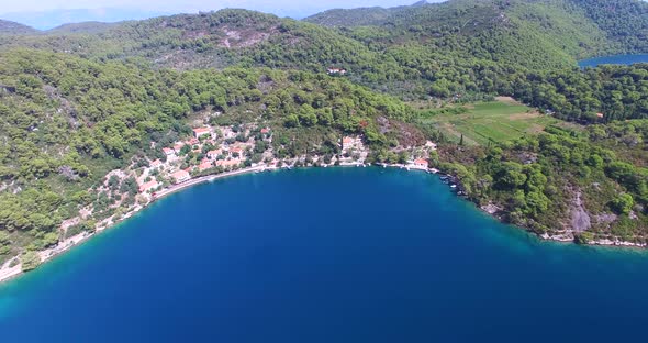 Aerial View Of Beautiful Mljet Island, Croatia 1