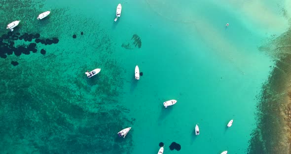 Aerial View Of Beautiful Slatinica Beach At Olib Island In Croatia 2