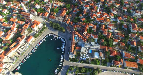 Aerial View Of Supetar On Island Of Brac, Croatia 12