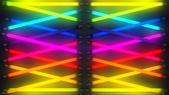 Neon Light Colorful Panel
