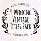 Wedding Jittery Titles - VideoHive Item for Sale