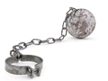 Rusty Ball and Chain - PhotoDune Item for Sale