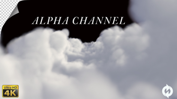 Through the Clouds - Alpha Channel