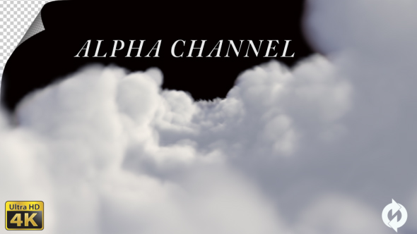 Through the Clouds - Alpha Channel alt