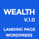 Wealth – Multi-Purpose Landing Page WordPress Theme - ThemeForest Item for Sale