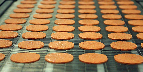  Burgers on Conveyor