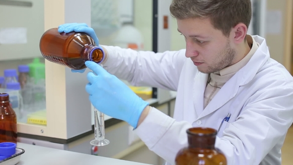 Laboratory Workplace For DNA Test