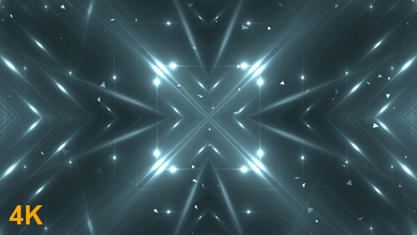 VJ Background Fractal Blue