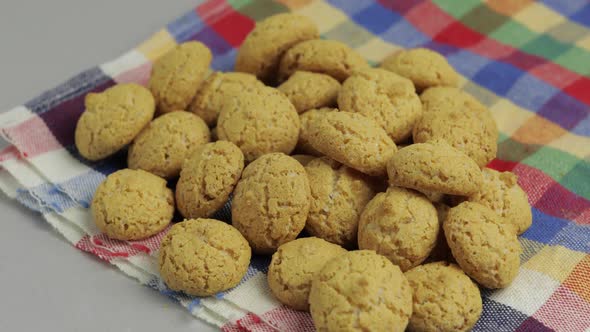 Pepernoten, a Traditional Treat with the Dutch Holiday Sinterklaas. Cookie