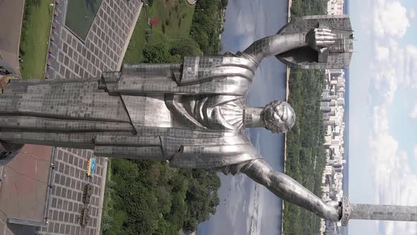 Motherland Monument in Kyiv Ukraine