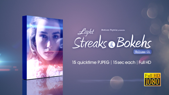 Light Streaks and Bokehs Vol 1