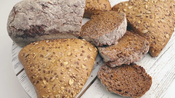 Bread On a Table