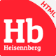 Heisennberg - Creative Responsive HTML Template - ThemeForest Item for Sale