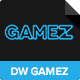 DW Gamez - Responsive WordPress Gaming Theme - ThemeForest Item for Sale