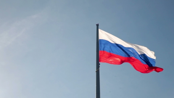 Russian National Flag.