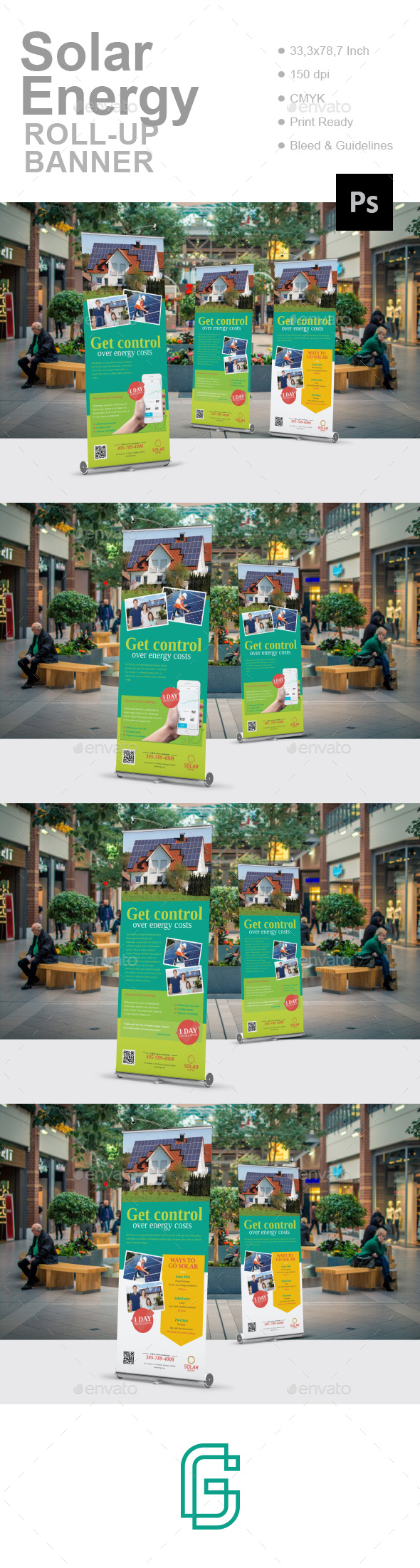 Green And Panels Graphics Designs Templates From Graphicriver