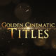 Golden Cinematic Titles - VideoHive Item for Sale