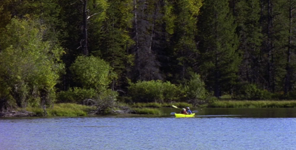 Couple in a Canoe