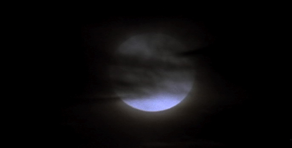 Moon and Clouds