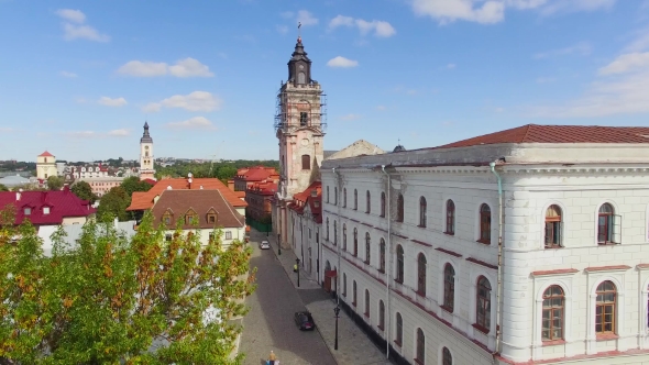 Roman Catholic Cathedral Aerial